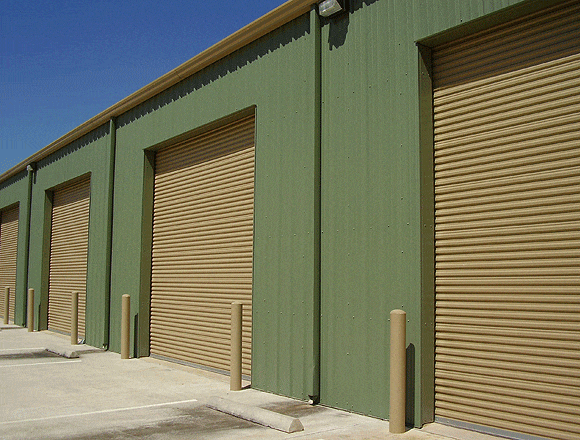 View of Heavy duty Commercial steel Rollup Door