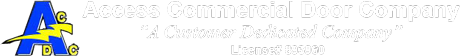 Access Commercial Door Company Logo